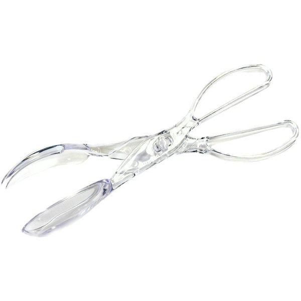 Chef Craft Corporati Chef Craft 3-1/2 in. W X 11-1/4 in. L Clear Plastic Tongs 20353